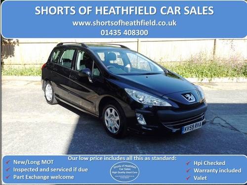 2009 (59) Peugeot 308 SW 1.6 HDi S SOLD