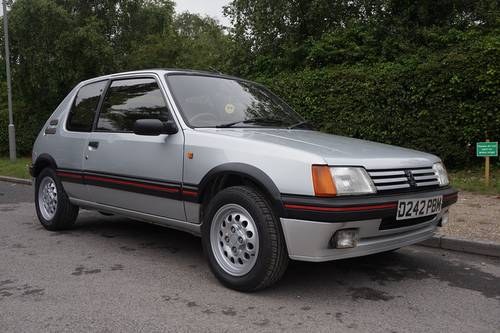 Peugeot 205 GTI 1987 - To be auctioned 28-07-17 For Sale by Auction