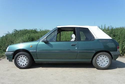 1991 PEUGEOT 205 ROLAND GARROS CABRIO PRICED TO SELL    For Sale