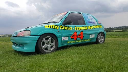 Peugeot 106 Race Car from the “Steve Tandy” Collection For Sale by Auction