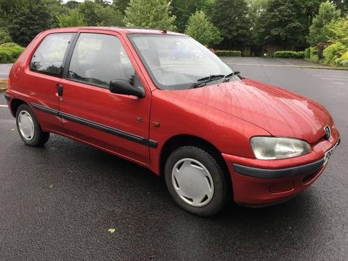 JULY AUCTION. 1996 Peugeot 106 XL In vendita all'asta
