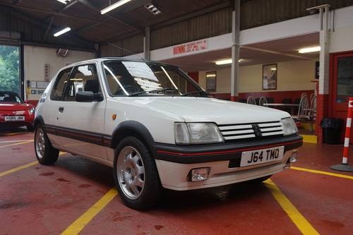 Peugeot 205 GTI 1991 - To be auctioned 28-07-17 For Sale by Auction