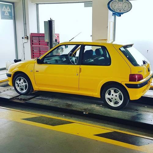 2003 Peugeot 106 gti yellow Kaufen Bei