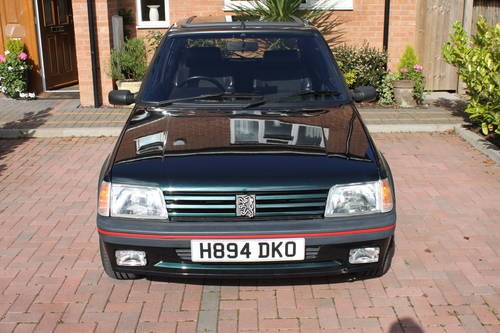 1991 Peugeot 205 1.9 GTI (Totally Standard) SOLD