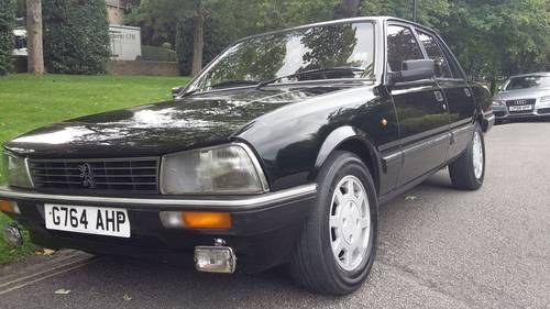 1989 Peugeot 505 GTi Black In vendita
