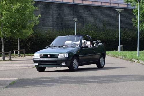 1993 - Peugeot 205 Roland Garros Convertible brand new For Sale by Auction