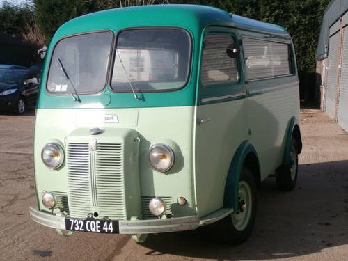 1955 Superb rust free and rare Peugeot D3A van For Sale