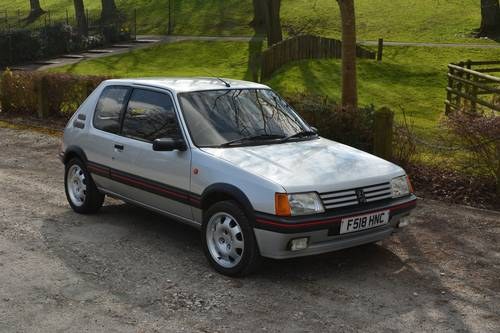 1988 1998 Peugeot 205 GTi 1.6 - rebuilt engine, very good example For Sale