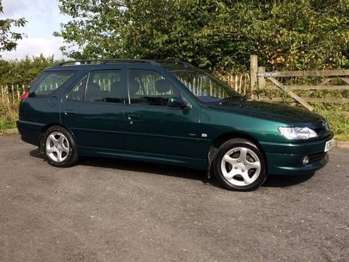 OCTOBER AUCTION. 2001 Peugeot 306 Meridian Estate For Sale by Auction