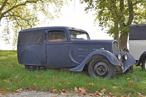 Peugeot 201 Boulangère 1930 barnfind condition For Sale by Auction