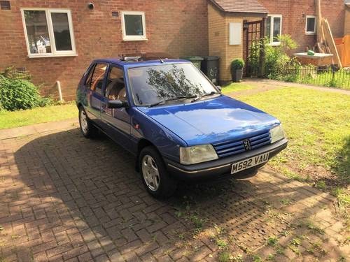 1995 Peugeot 205 TD 3700 from new full service history For Sale