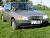 1988 PEUGEOT 205 XR - one owner, 4400 Miles! For Sale by Auction