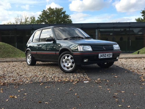 1991 Peugeot 205 GTi 1.9 on The Market SOLD