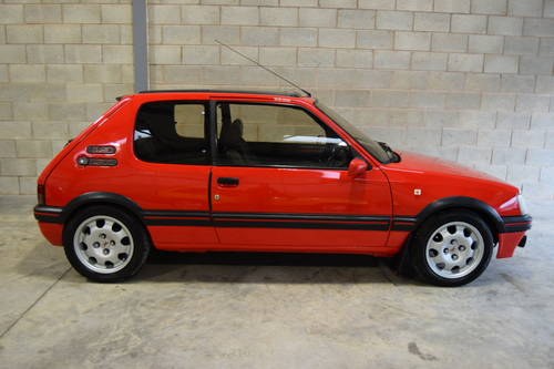 1992 Peugeot 205 GTi 1.9, Lovely Example With Incrdible History In vendita