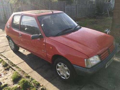 1995 Peugeot 205 automatic For Sale