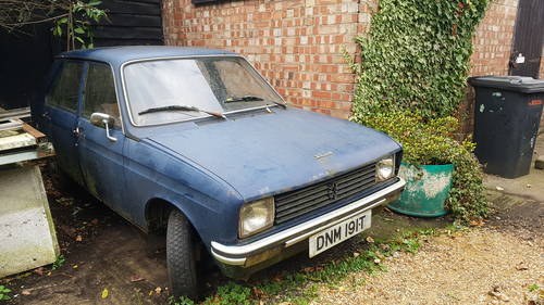 1978 Very rare restoration project Peugeot 104 For Sale