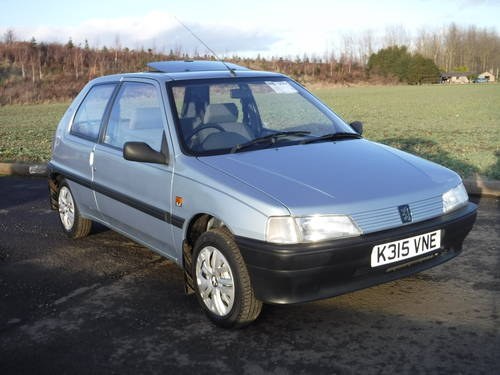 1992 Peugeot 106 XN For Sale by Auction