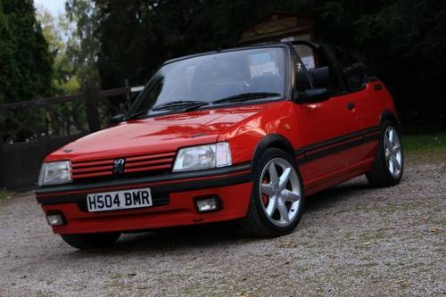 1991 Peugeot 205 CTi with 3.0 V6 power - 200bhp! SOLD