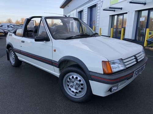 1988 Peugeot 205 CTI 1 former keeper 68,000 miles £5,000 - £7,000 For Sale by Auction