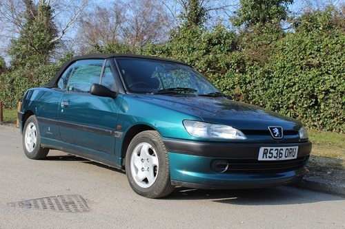Peugeot 306 Cabriolet 1997 - To be auctioned 27-04-18 For Sale by Auction