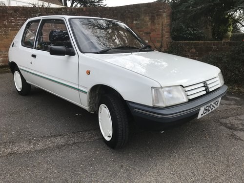 1991 Peugeot 205 Very Low Mileage 40000 For Sale
