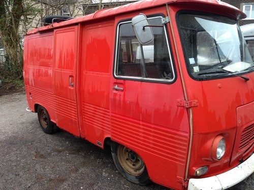 1979 peugeot j7 pompier van In vendita