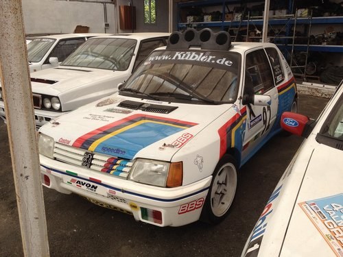 1990 peugeot 205 gutman rally In vendita