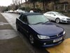 2001 Peugeot 306 Cabriolet SE 16V 1761CC PETROL BLUE In vendita