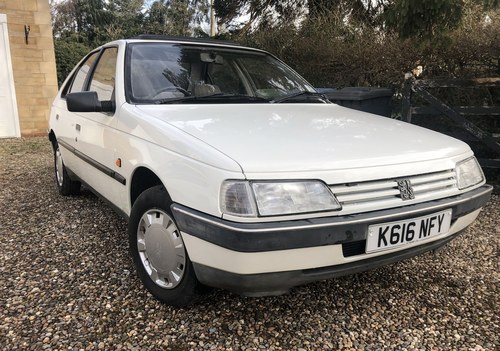 1992 Peugeot 405 ge - low mileage For Sale