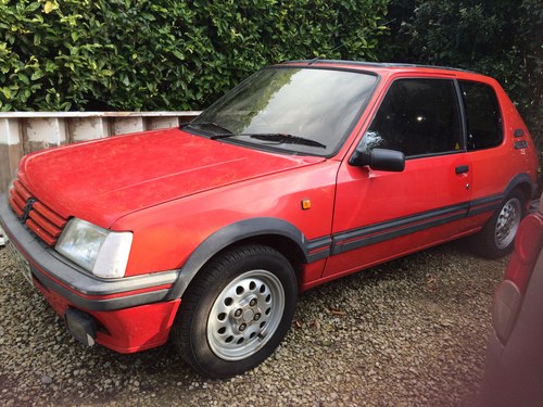 1991 Peugeot 205 GTI 1.6  - 1 owner since new SOLD