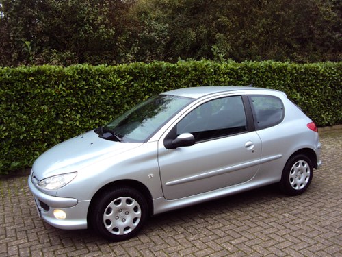 2005 An Exceptionally Low Mileage Peugeot 206 1.4i S Automatic For Sale
