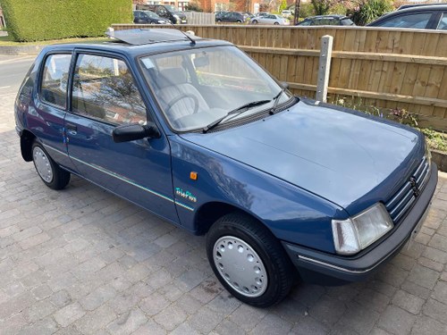 1990 Peugeot 205 trio plus lovely condition SOLD