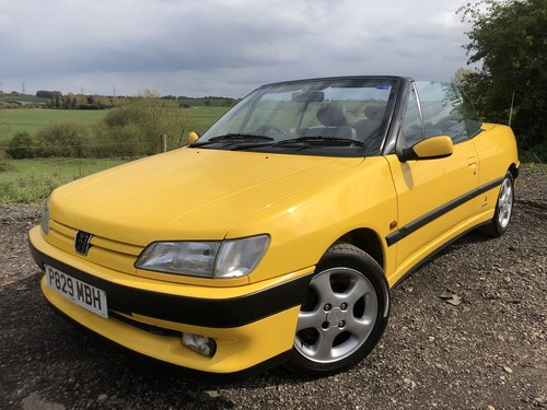 1996 Peugeot 306 Cabriolet 2.0 Phase 1 **Just 40,000 Miles** SOLD
