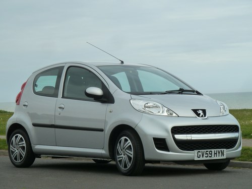 2009 PEUGEOT 107 1.012v URBAN VERY LOW MILEAGE FULL HISTORY SOLD