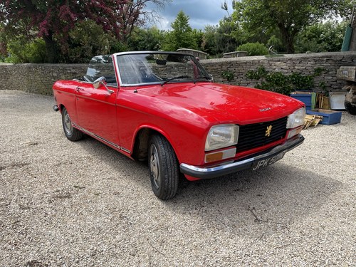 1975 Peugeot 304 cabriolet- good condition SOLD