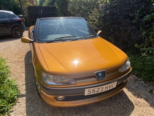 1998 Peugeot 306 convertible low mileage For Sale