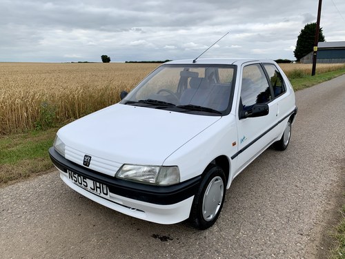 1996 Peugeot 106 1.0 escapade 30,800 miles from new SOLD