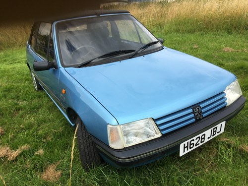 1990 1 Owner Peugeot 205 CJ Junior For Sale