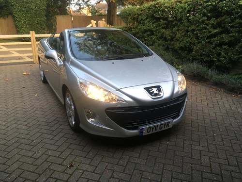 2011 Like new time warp Peugeot 308CC 2.0 HDI GTAuto. For Sale
