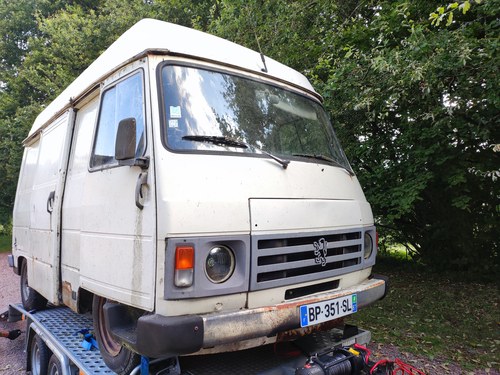 1983 French Peugeot J9 Van High Roof LH For Sale