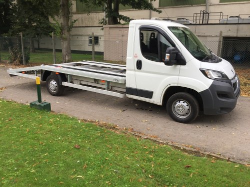 2016 Peugeot boxer recovery truck, 16 reg, alloy body For Sale