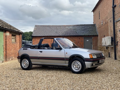 1988 Peugeot 205 CTI. Low Mileage. Great History SOLD