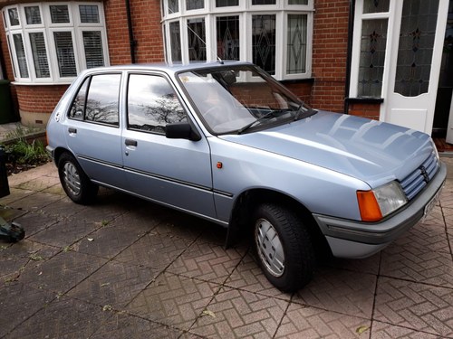 1987 Phase 1 Peugeot 205, low mileage For Sale