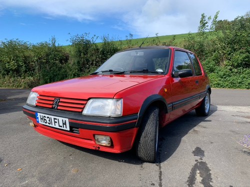 1990 Peugeot 205 GTI 1.9 -5/10/2021 For Sale by Auction