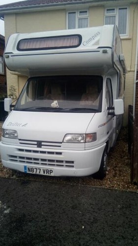 1996 Peugeot Boxer Low Millage Motorhome For Sale