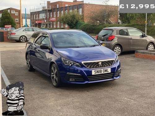 2018 Peugeot 308 Sw Gt-Line - Low Milage Example SOLD