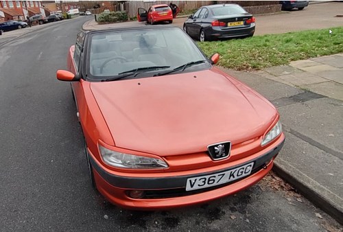 1999 Peugeot 306 Convertible For Sale