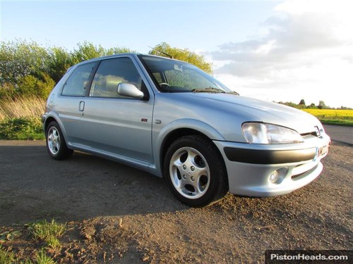 2002 Immaculate & Original Peugeot 106GTI - 34k miles For Sale