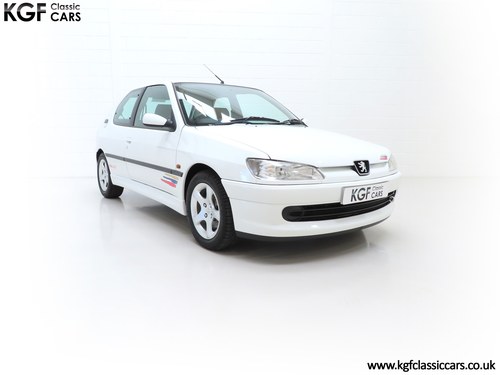2000 The Last Ever Registered Peugeot 306 Rallye with 309 Miles SOLD
