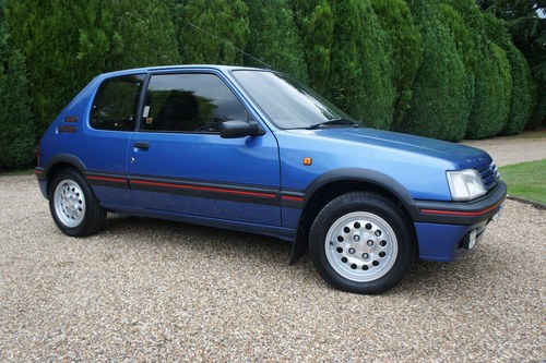1990 Low miles 205 GTI 1.6. Looks like NEW underneath! For Sale